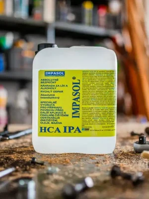 IMPASOL HCA IPA Bezpečný rychlý nehořlavý bezezbytkový odmašťovač 5 l Časově Omezené